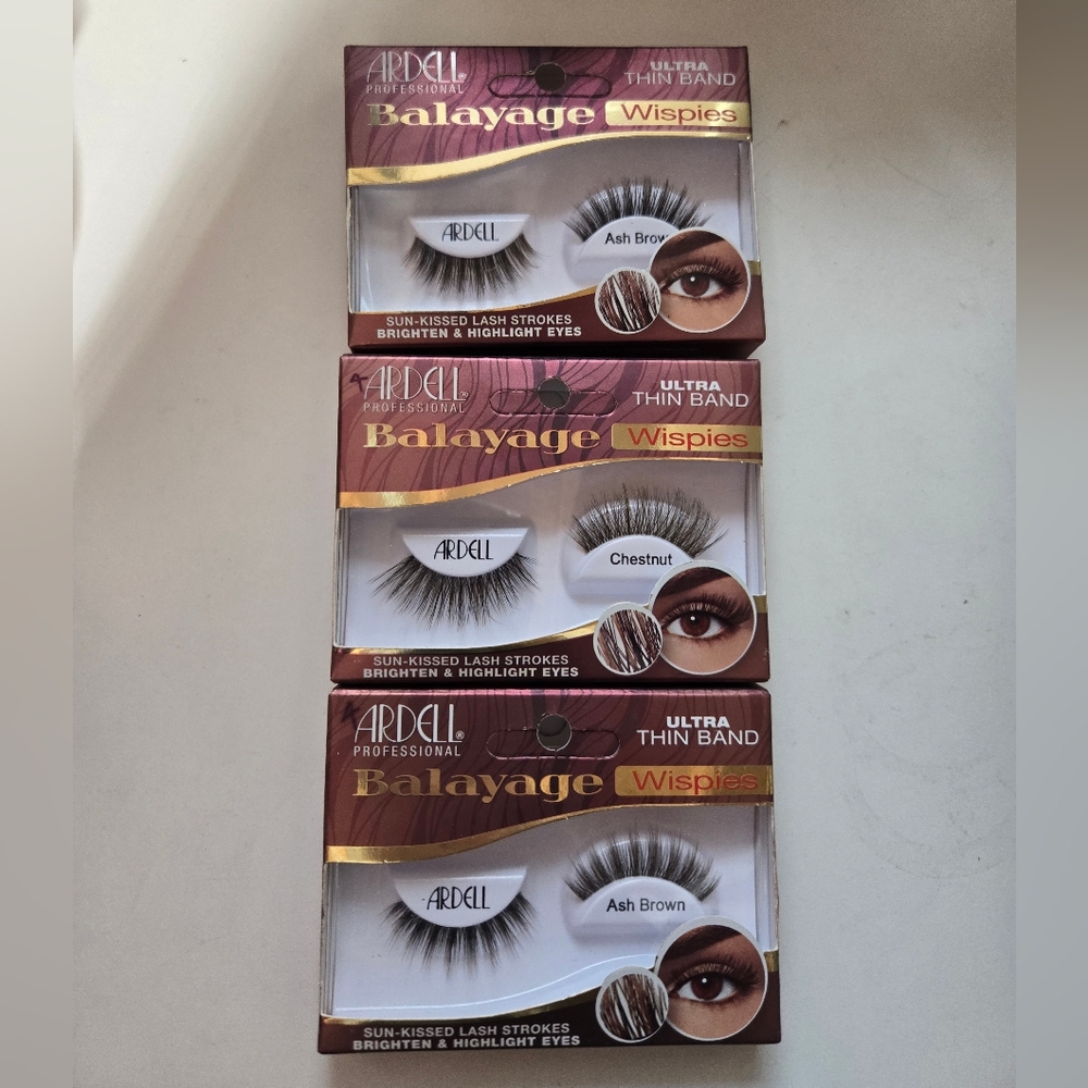 Ardell Balayage Wispies Sun Kissed Lashes - 3 Packs